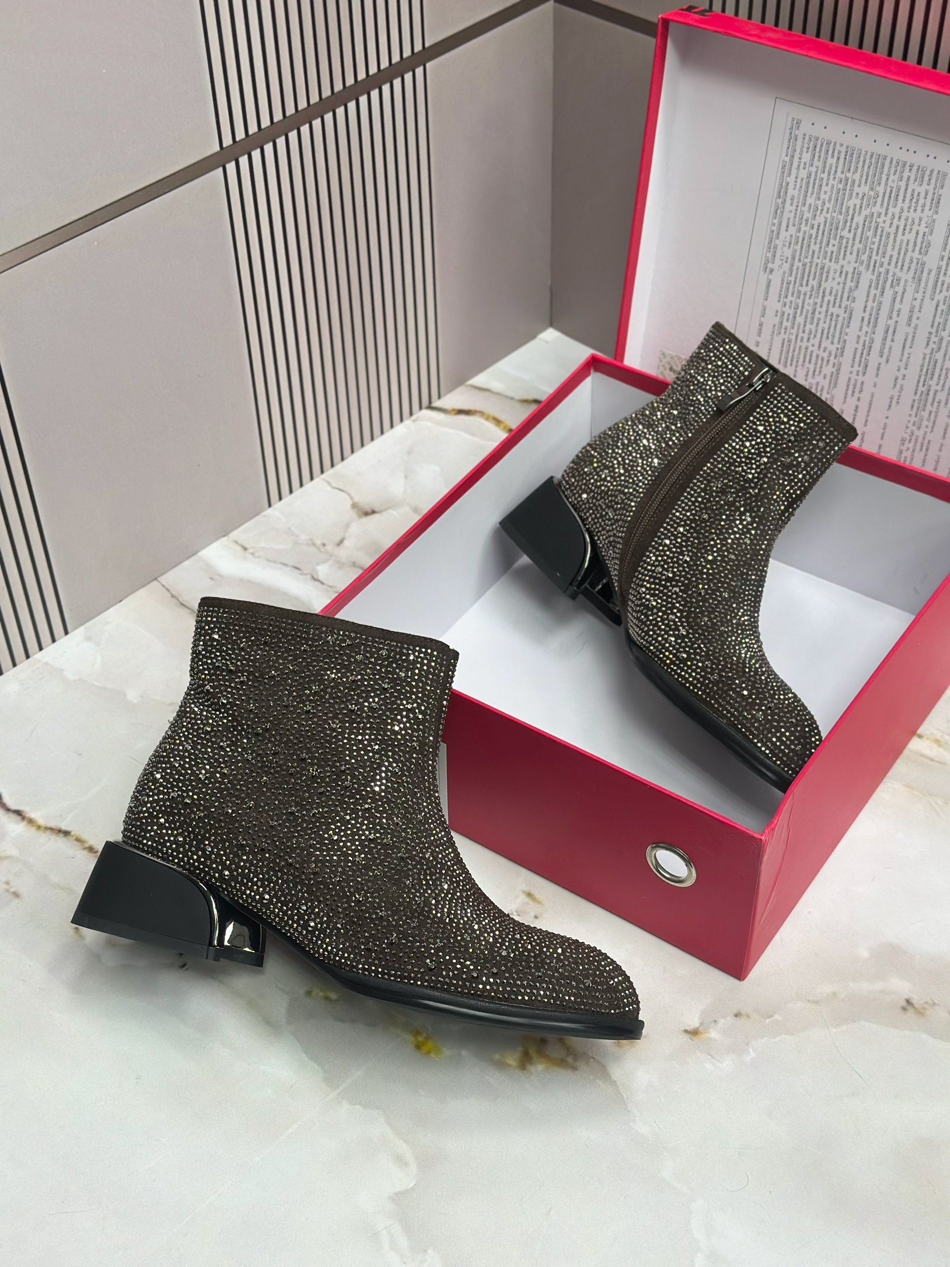 , женская,ботильоны со стразами,ботильоны женские,ботильоны модные