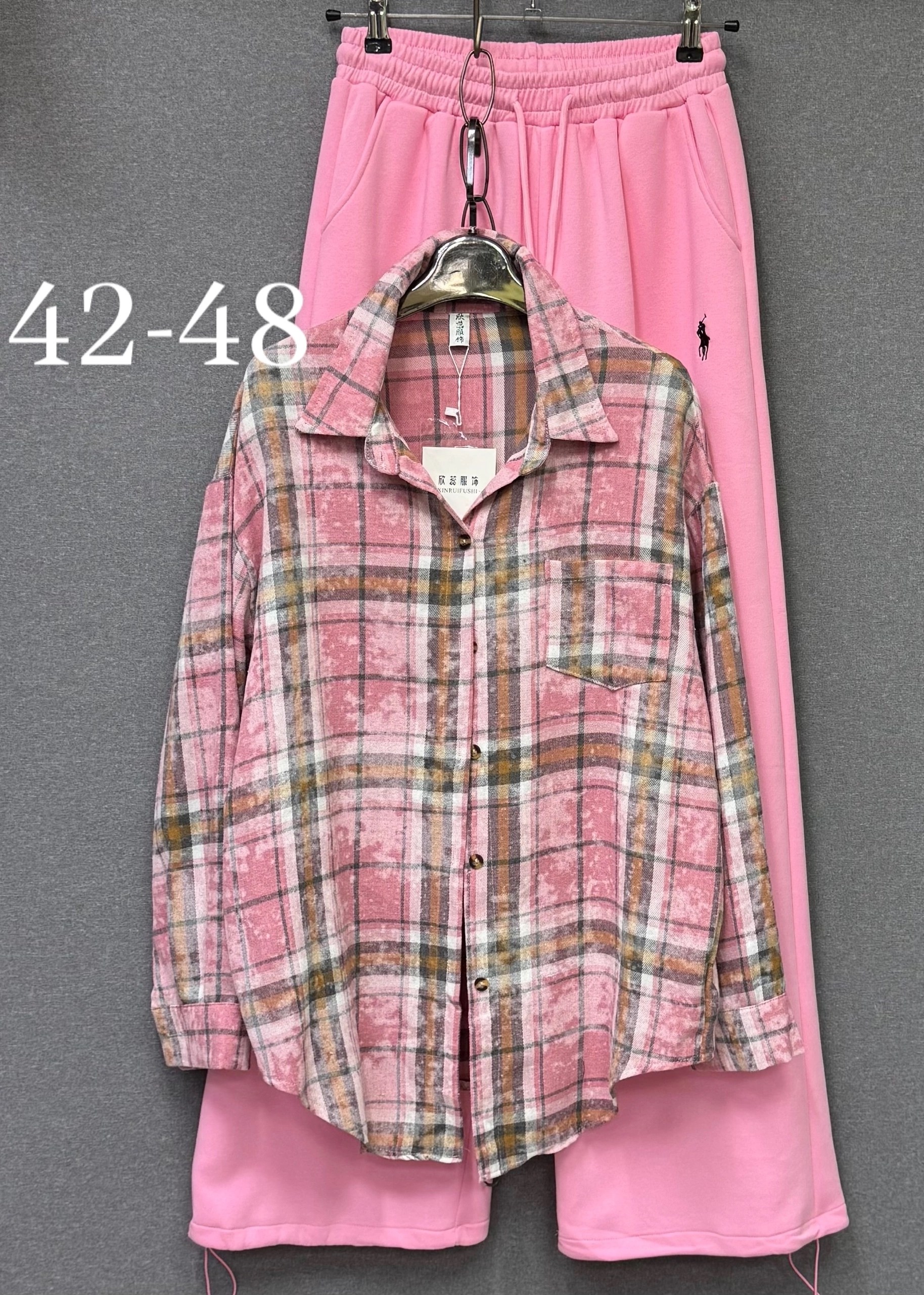 рубашка женская,рубашка розовый,рубашка в клетку,рубашка в клетку женская, одежда женская