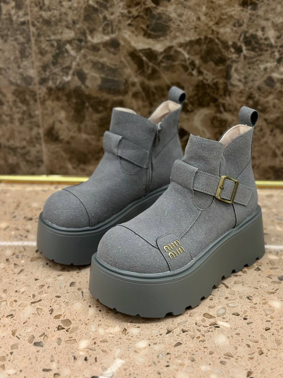 , женская,женские ботильоны на платформе,модная женская ,обуви