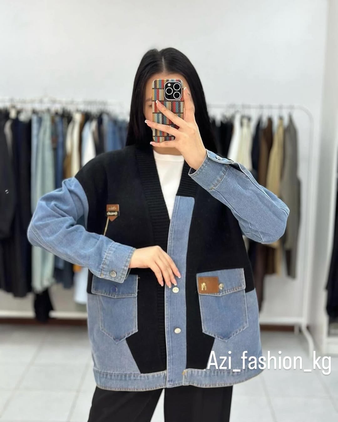 джинсовый кардиган,кардиган,кардиган комбинированный,модные кардиганы,стильные кардиганы