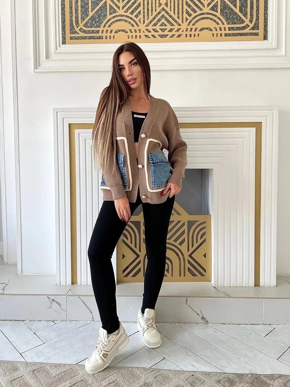 кардиган стильный,кардиган вязаное,кардиган,кофта кардиган,кардиган комбинированный