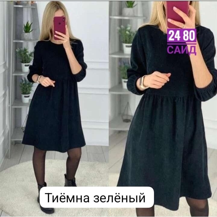 свободное платье,платье женская,платье женское миди,платье вельвет,платье cвободного кроя