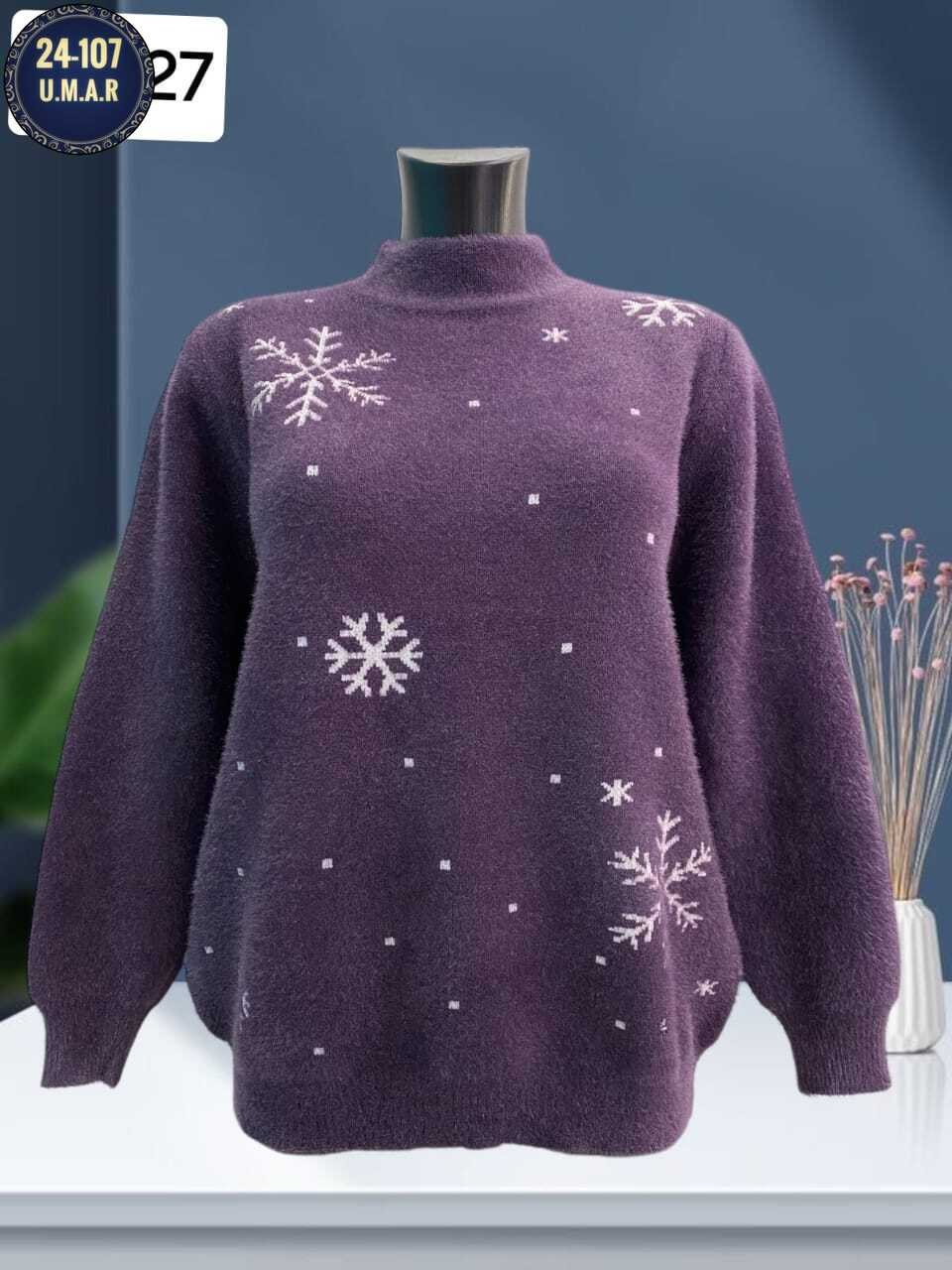 свитера женские,женская кофта,свитер со снежинками,кофта модная,зимняя кофта