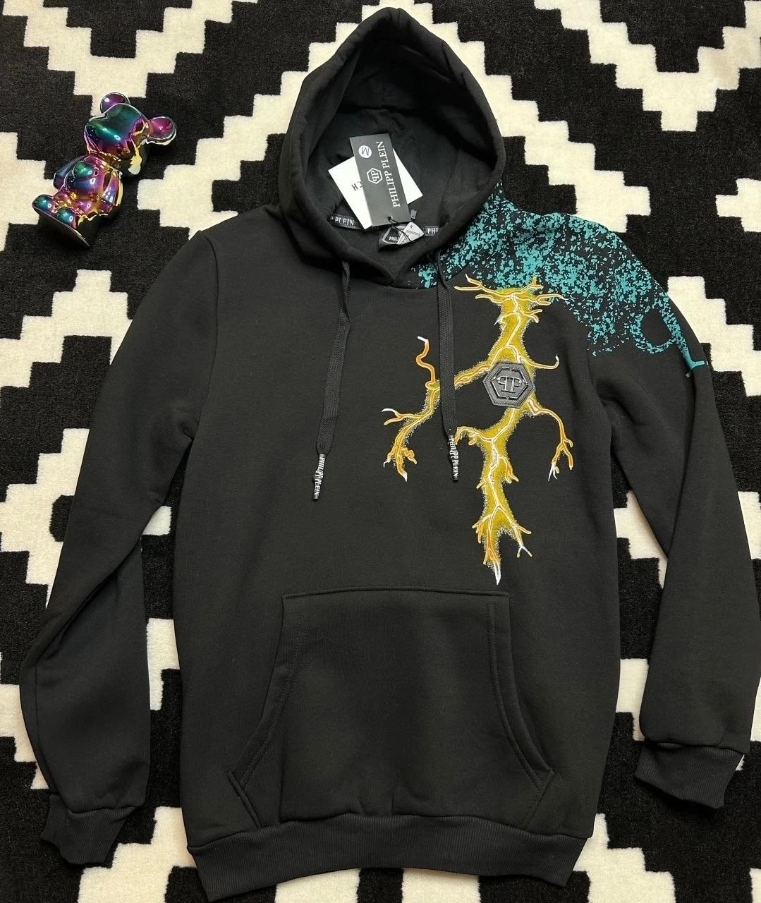 толстовка,кофта толстовка,толстовка свитер,худи philipp plein