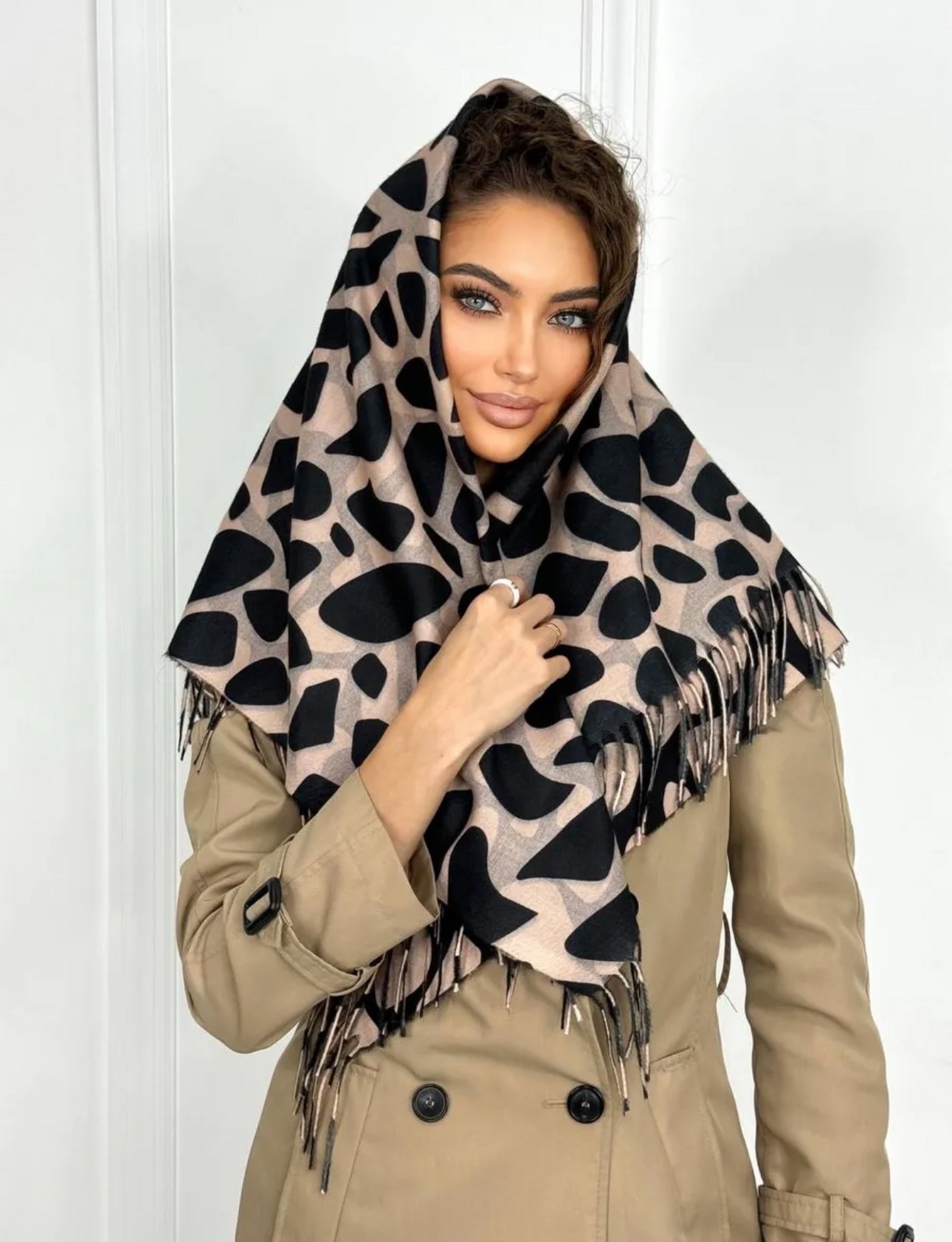 новинки платок,платок леопардовый,кашемировый платок,теплые платки,платок палантин