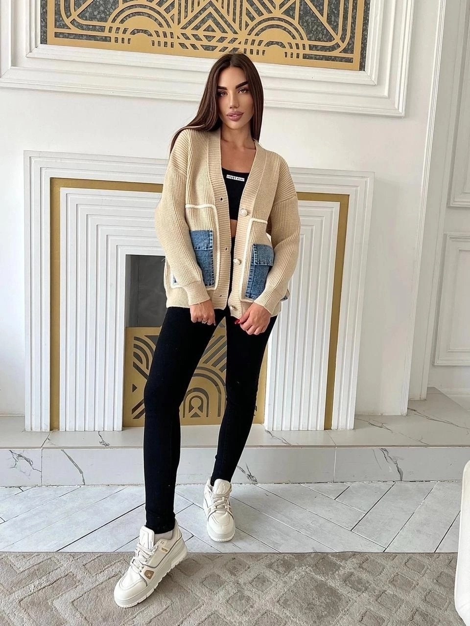 кардиган стильный,кардиган вязаное,кардиган,кофта кардиган,кардиган комбинированный