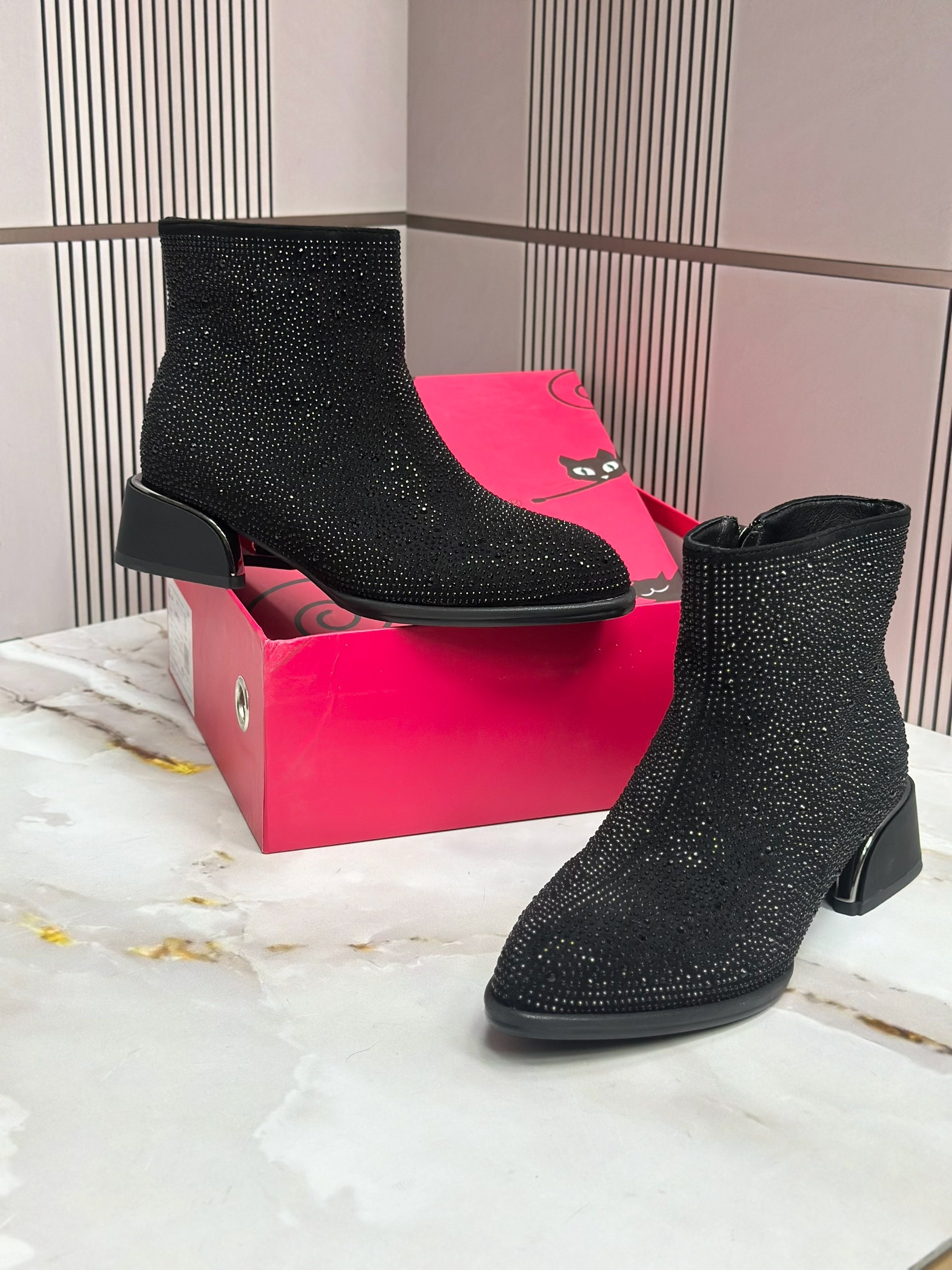 , женская,ботильоны со стразами,ботильоны женские,ботильоны модные