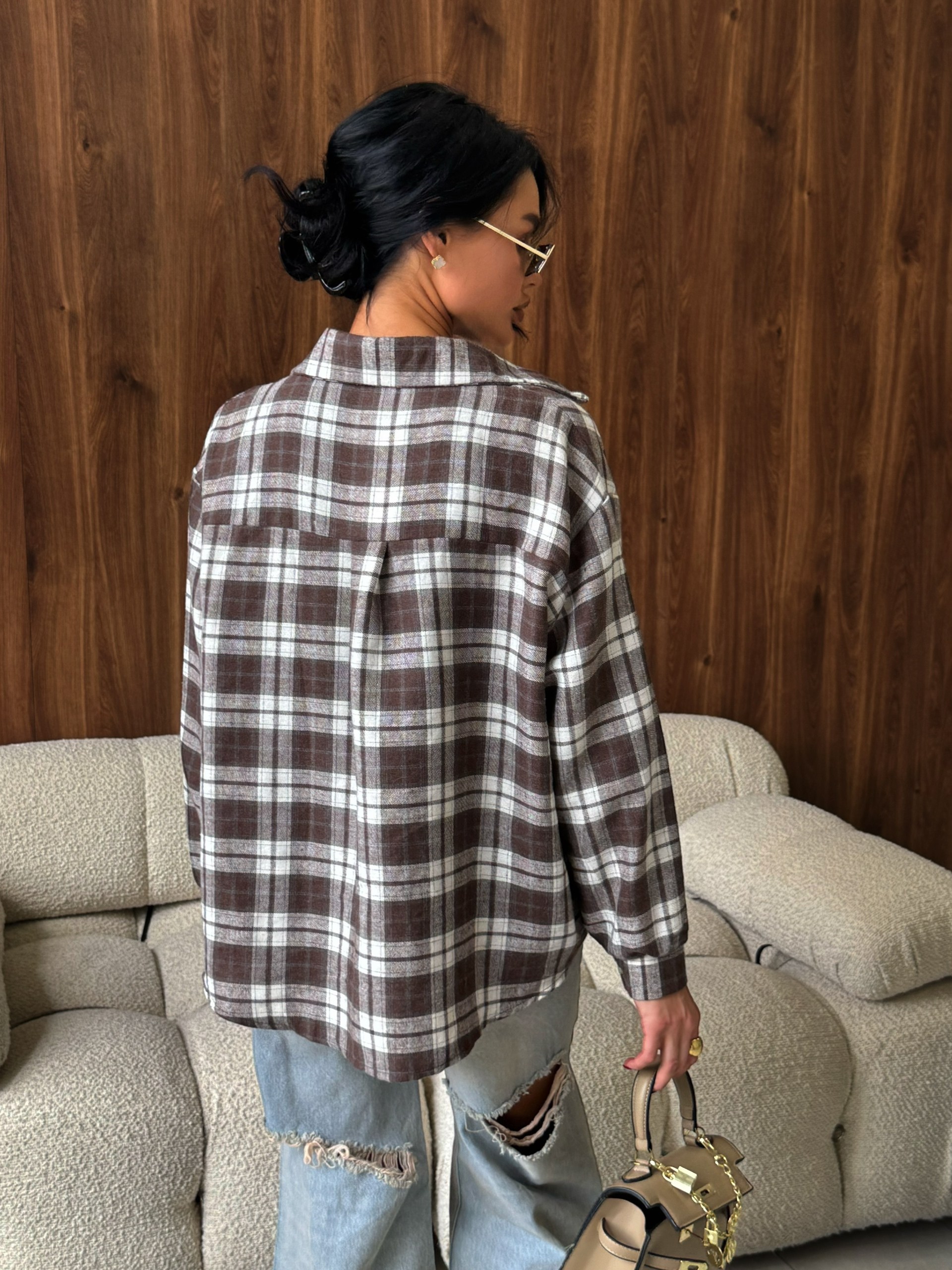 рубашка женская в клетку оверсайз,рубашка в клетку оверсайз удлиненная,рубашка в клетку оверсайз удлиненная теплая,рубашка в клетку женская,теплая рубашка оверсайз в клетку