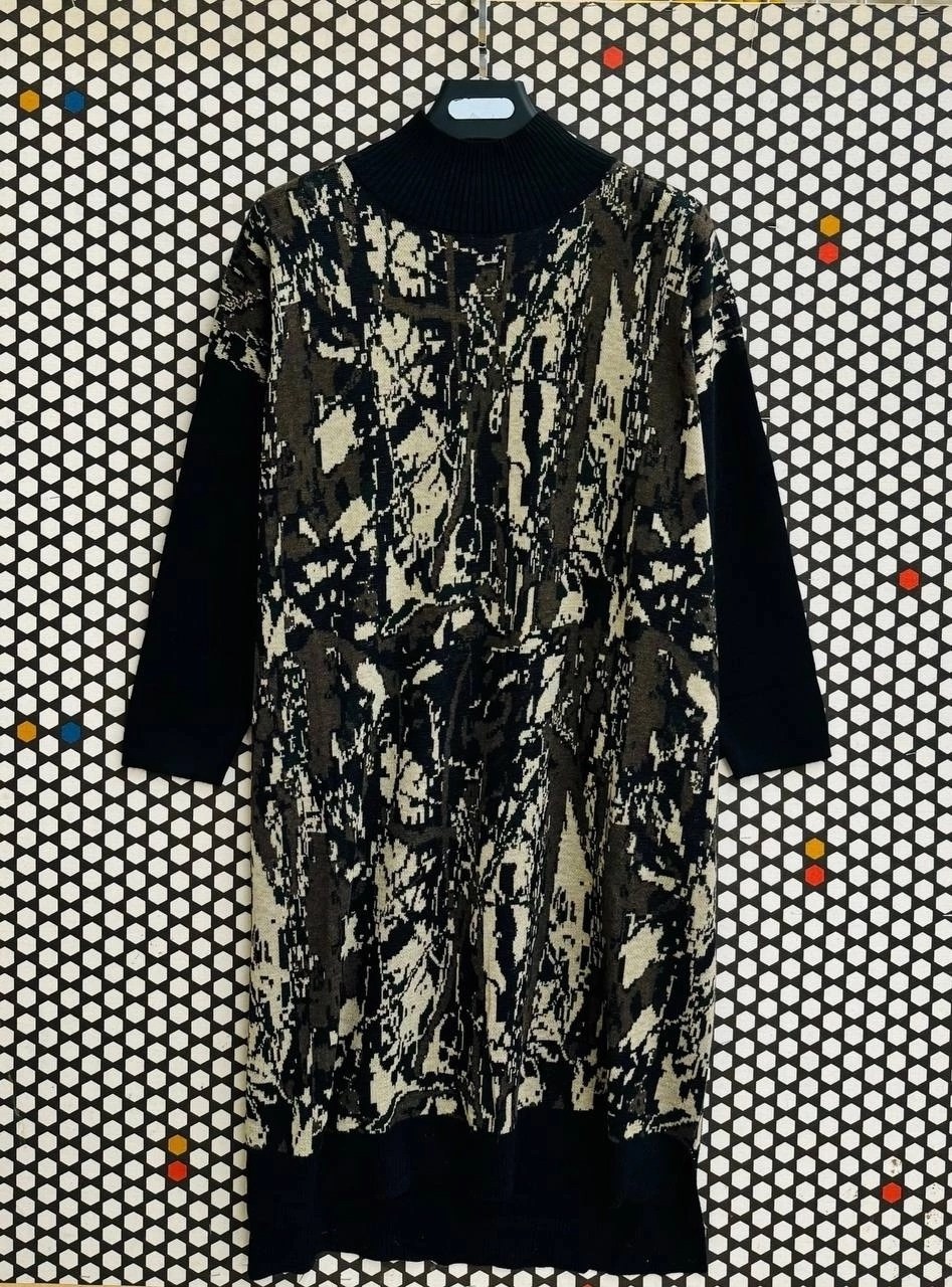 платье теплое больших размеров,платье туника,платье теплое,платье большие размеры,платье кокон