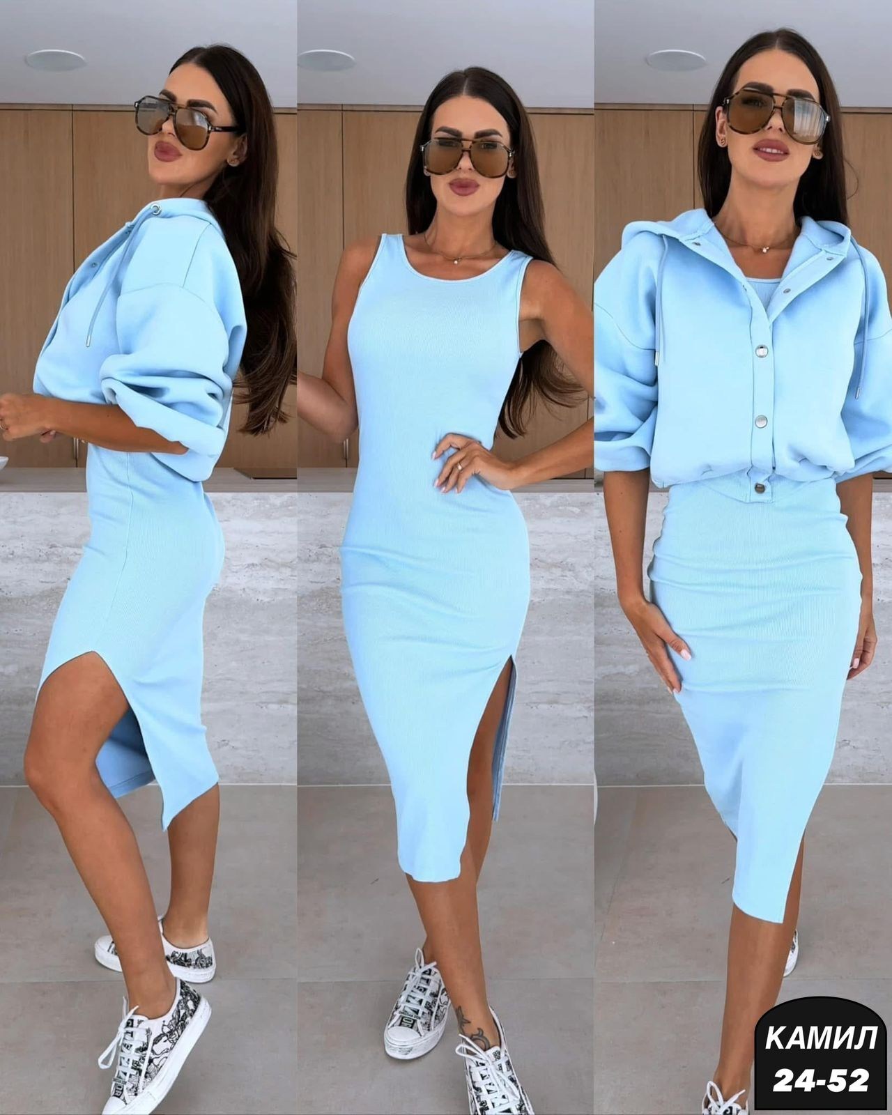 костюм женский,трикотажные костюмы,костюм с платьем,женские костюмы с юбкой,костюм с топом и юбкой