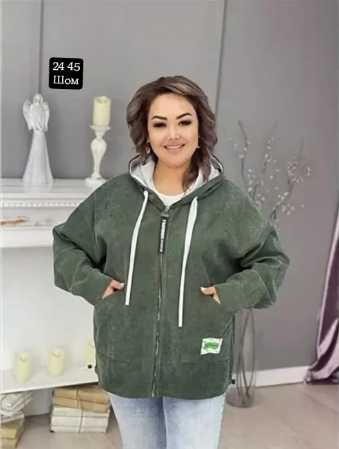 вельветовая ветровка женская, больших размеров,женская верхняя одежда больших размеров,демисезонная куртка,женская куртка