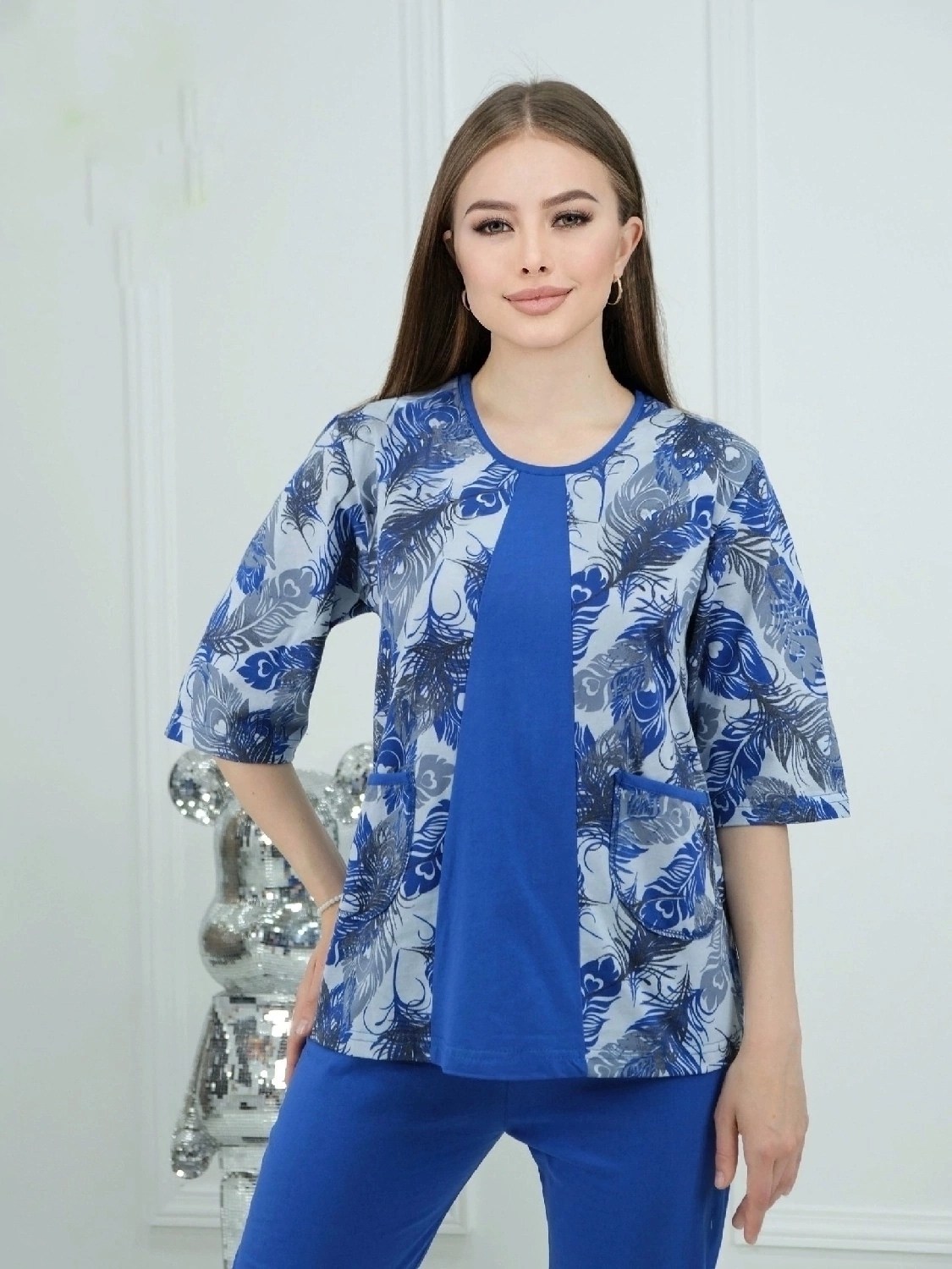 костюм домашний с бриджами,домашний костюм женский с бриджами,женский костюм с бриджами,костюм двойка женская,натали костюм с бриджами 7199