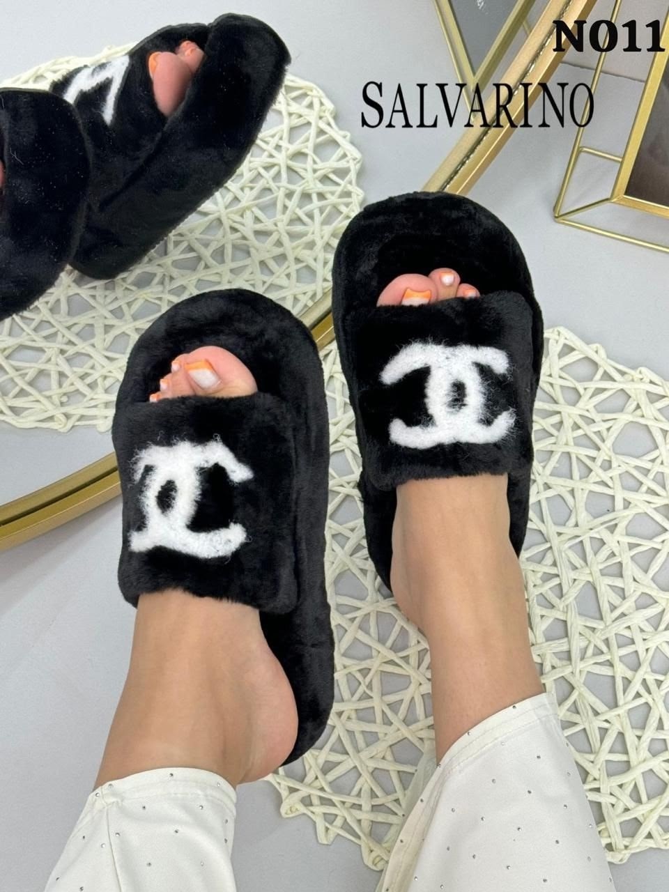 домашние тапочки,женские тапочки,тапочки модные,женские тапки,тапочки шанель