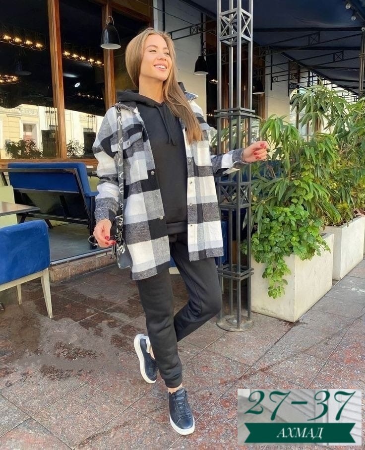 рубашка в клетку женская оверсайз,рубашка женская теплая в клетку оверсайз,рубашка в клетку теплая оверсайз,удлиненная рубашка в клетку,рубашка оверсайз в клетку