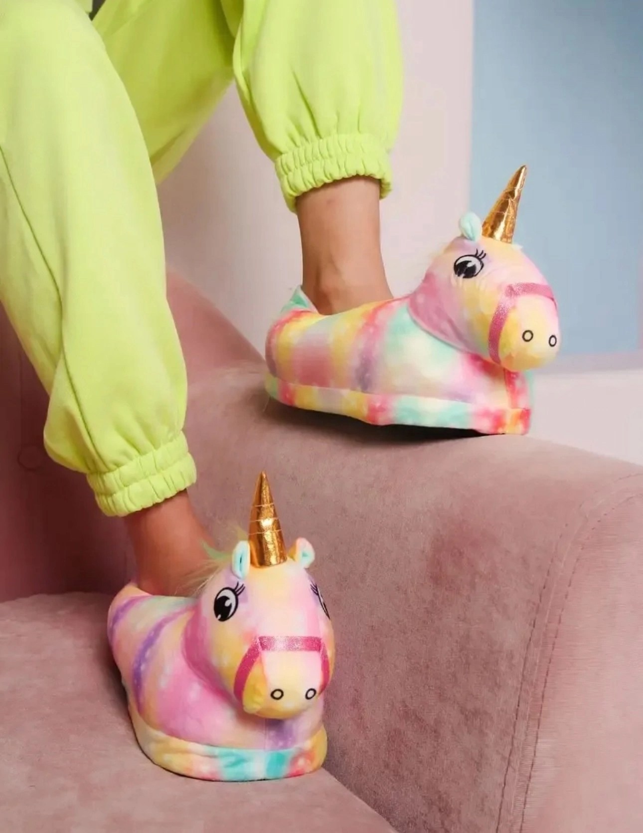 детская  для девочек,тапочки единорог,детские тапочки с единорогами,единорог детский,детские тапочки