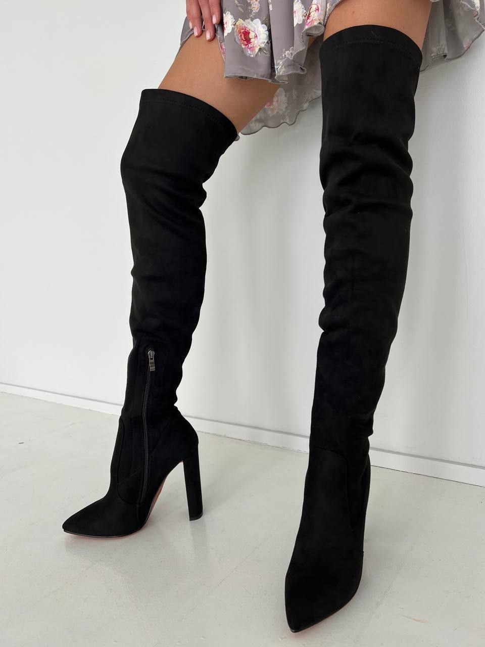 ботфорты на каблуке,сапоги ботфорты,ботфорты балдинини замшевые,ботфорты женские,ботфорты классические