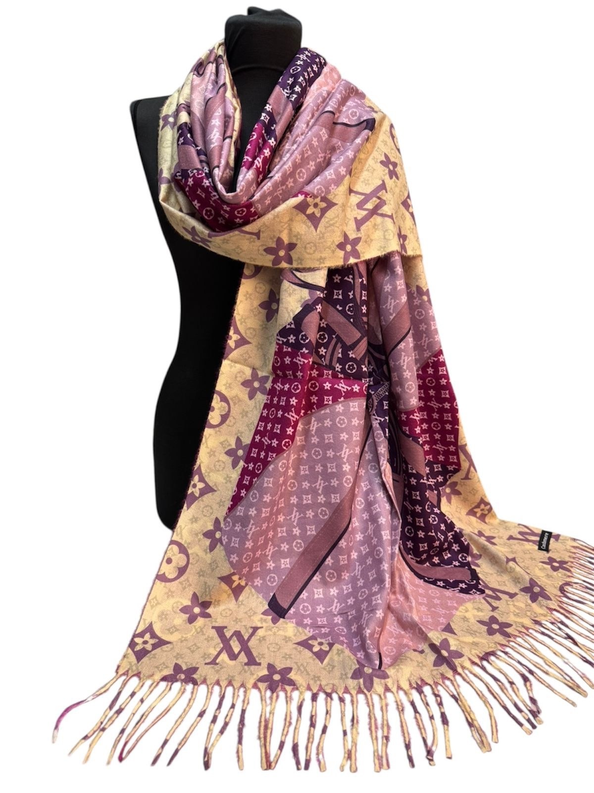 платок луи виттон кашемир,палантин женские,шарфы для женщин,шарфы и палантины,шарф женские