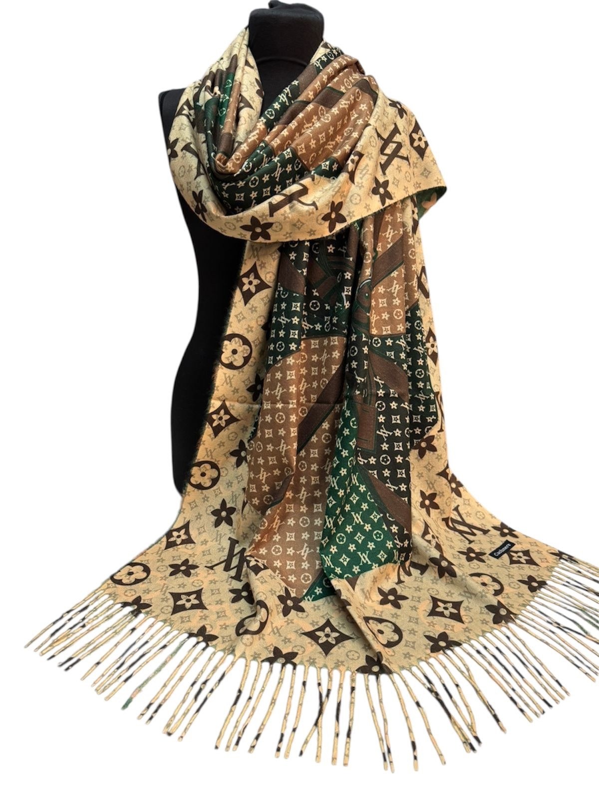 платок луи виттон кашемир,палантин женские,шарфы для женщин,шарфы и палантины,шарф женские