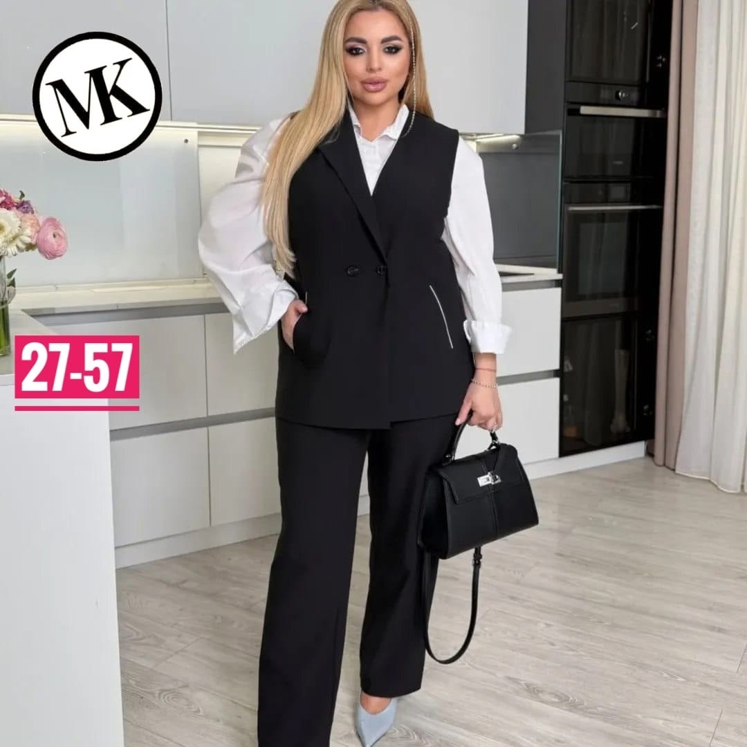 костюм двойка классическая,костюм двойка,костюм двойка классика,костюм брючный двойка,костюм женский брючный с жилетом