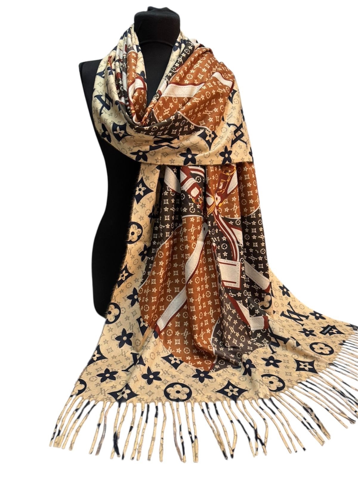 платок луи виттон кашемир,палантин женские,шарфы для женщин,шарфы и палантины,шарф женские