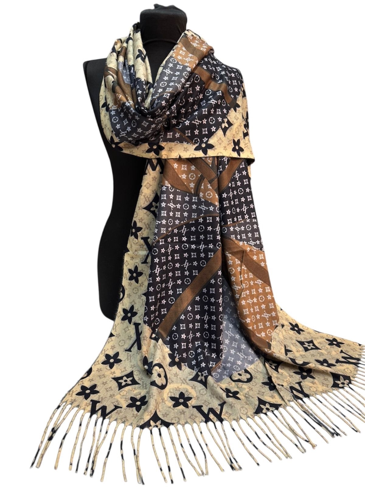 платок луи виттон кашемир,палантин женские,шарфы для женщин,шарфы и палантины,шарф женские