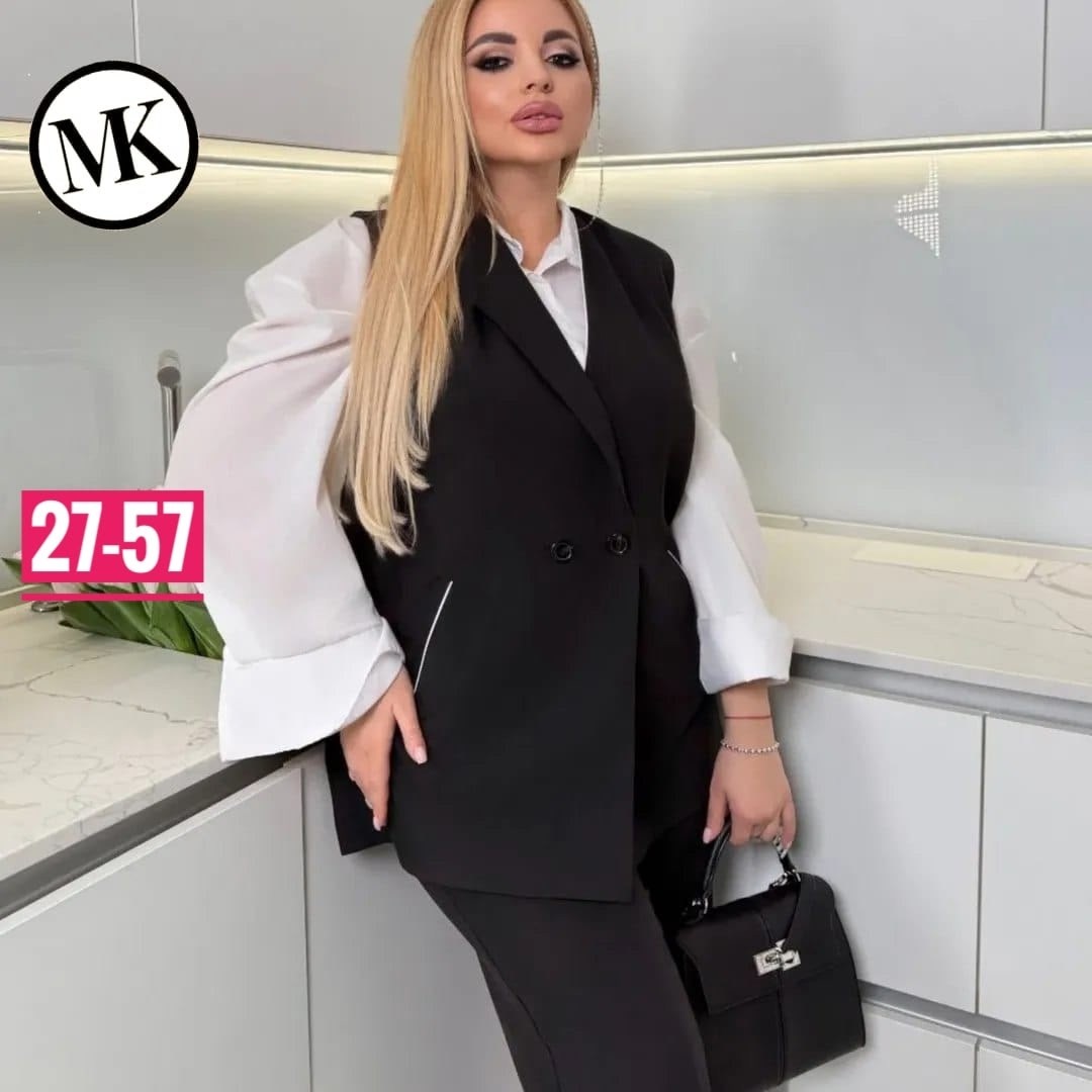 костюм двойка классическая,костюм двойка,костюм двойка классика,костюм брючный двойка,костюм женский брючный с жилетом