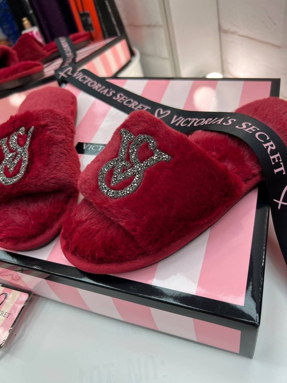 тапочки виктория сикрет,тапочки виктория сикрет оригинал,женские домашние тапочки,тапочка женские домашние,уютные домашние тапочки