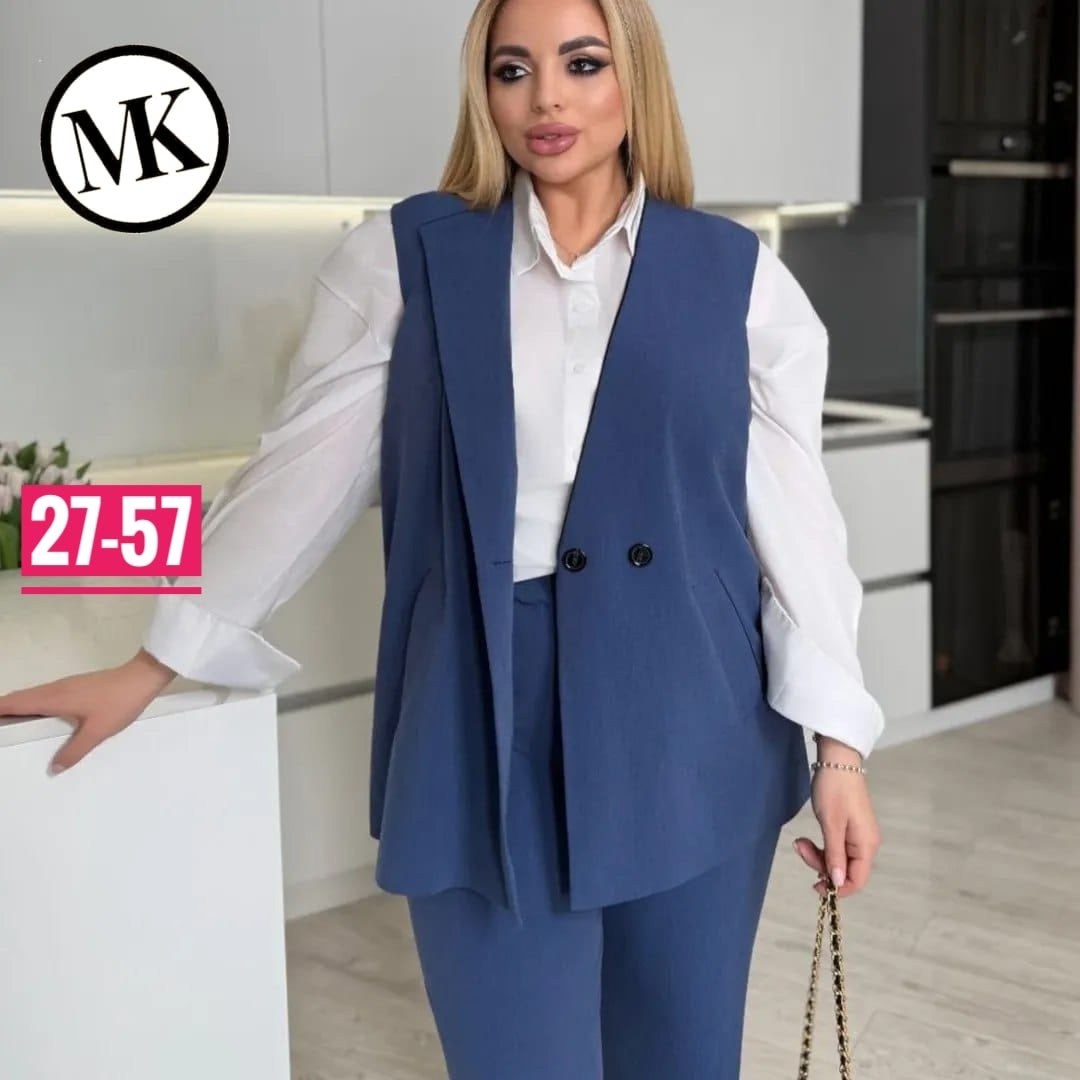 костюм двойка классическая,костюм двойка,костюм двойка классика,костюм брючный двойка,костюм женский брючный с жилетом