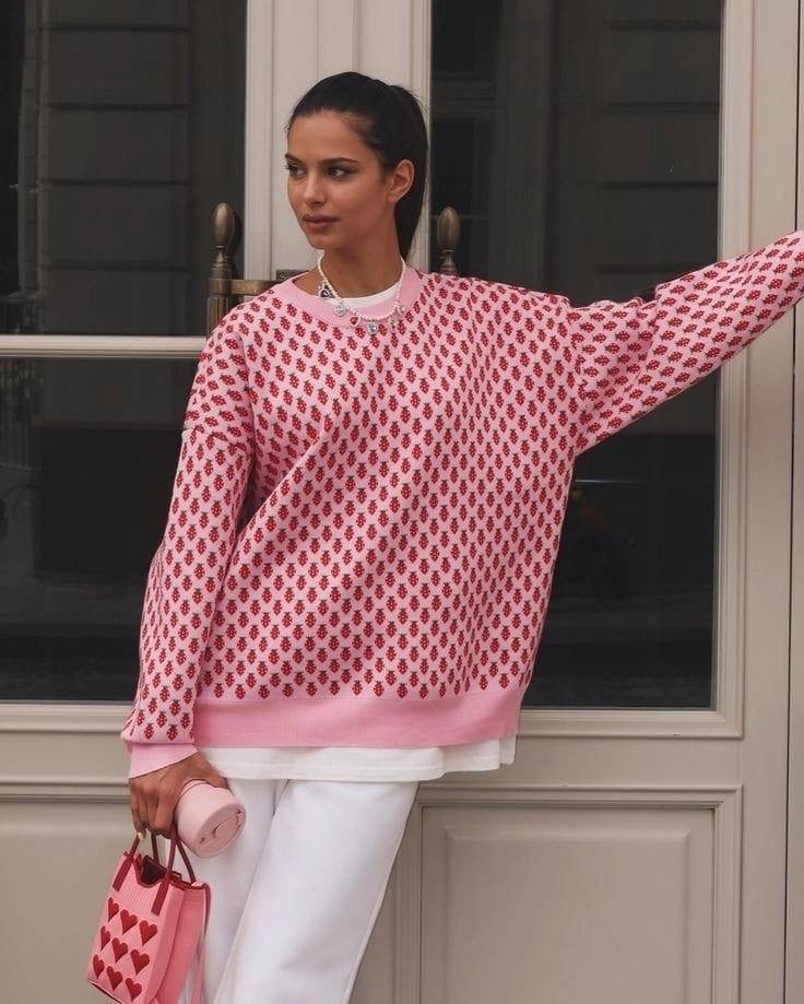 модные свитера,вязаные свитера женские,свитер,розовый свитер,кофта женская