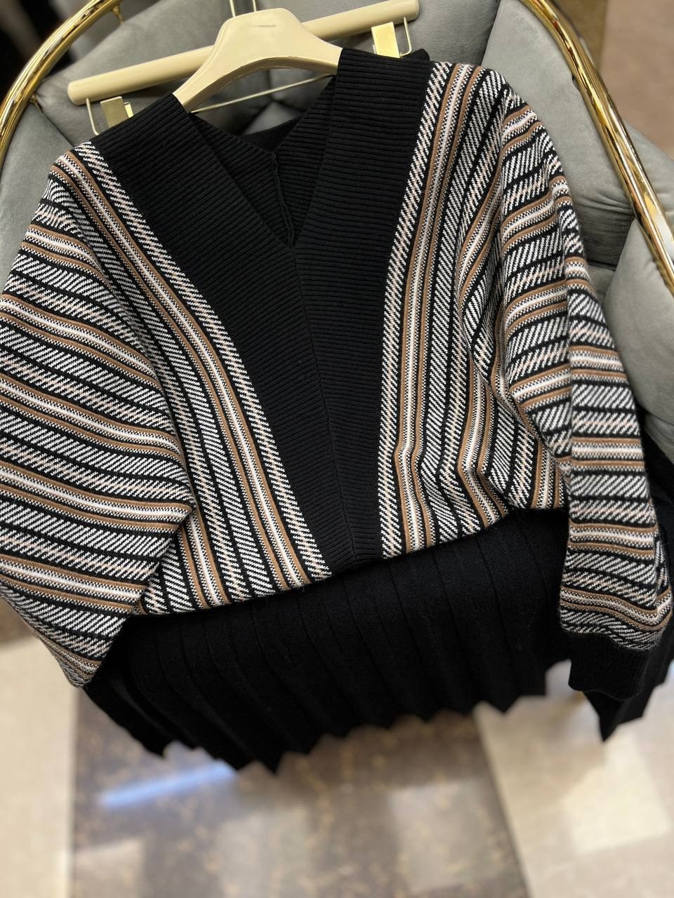 женский трикотажный пуловер,модные свитера,свитер пуловер,стильный свитер,трикотажный свитер