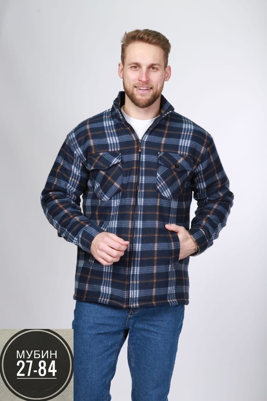 мужская одежда ,рубашка на меху,рубашка теплая на флисе,утепленная рубашка,куртка в клетку мужская