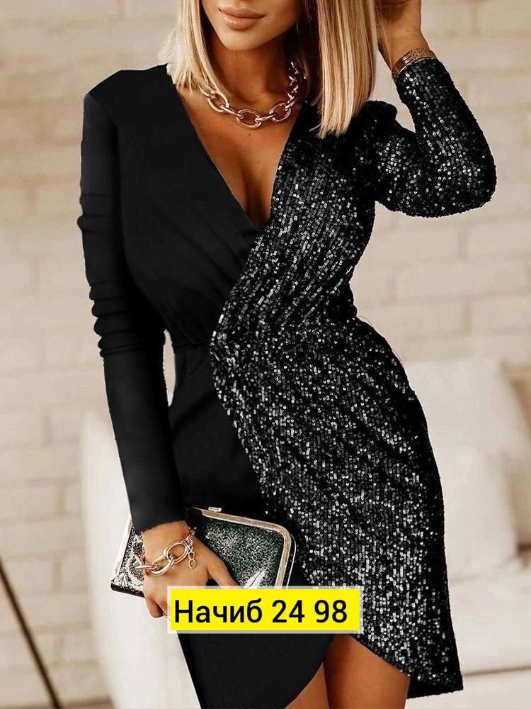 платье идеальное,женская платье,платье с v образным вырезом,платье,женское платье с блестками