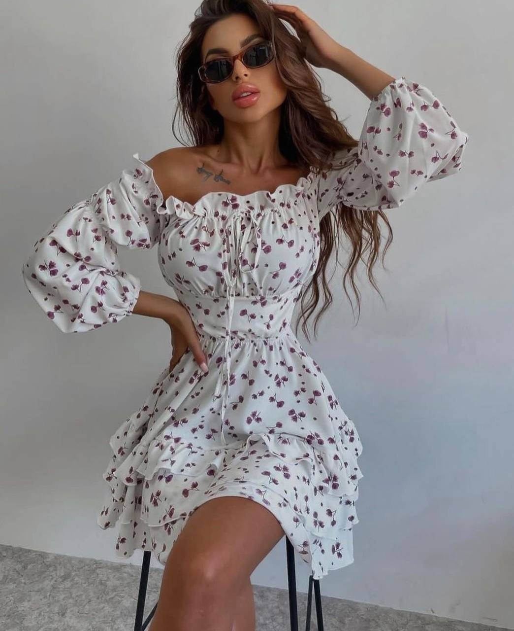 женские летние платья,летнее платье,платье воздушное,платье с рукавами,платье