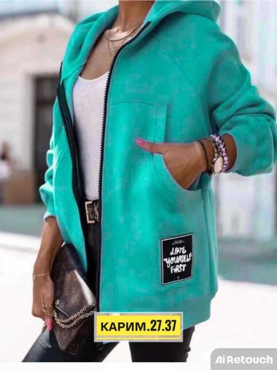 толстовка на флисе женская,толстовка женская,модная толстовка, ,кардиган женский