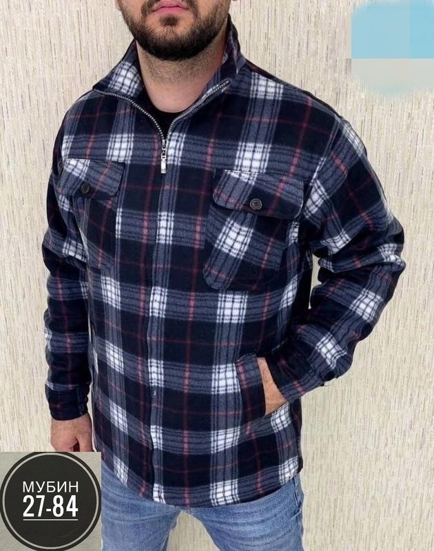 мужская одежда ,рубашка на меху,рубашка теплая на флисе,утепленная рубашка,куртка в клетку мужская