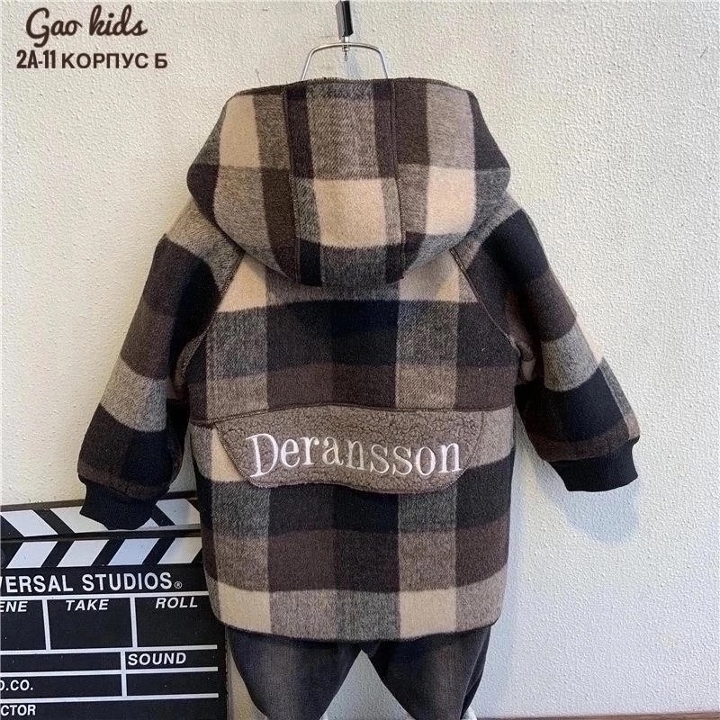 пальто в клетку,пальто для мальчика,пальто детское теплое,пальто для детей,детское пальто