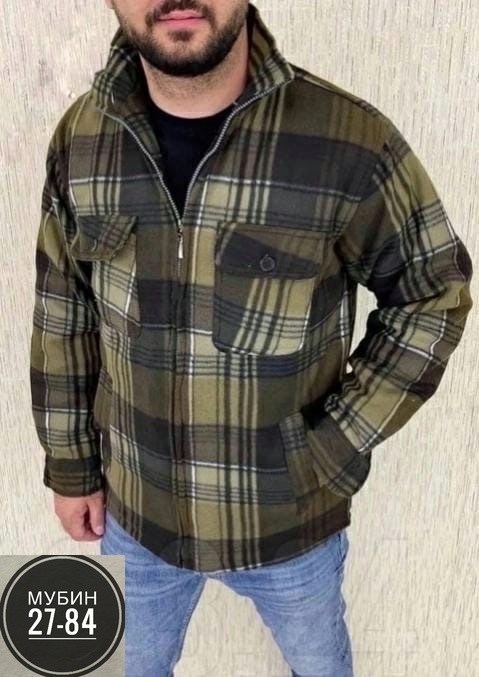 мужская одежда ,рубашка на меху,рубашка теплая на флисе,утепленная рубашка,куртка в клетку мужская