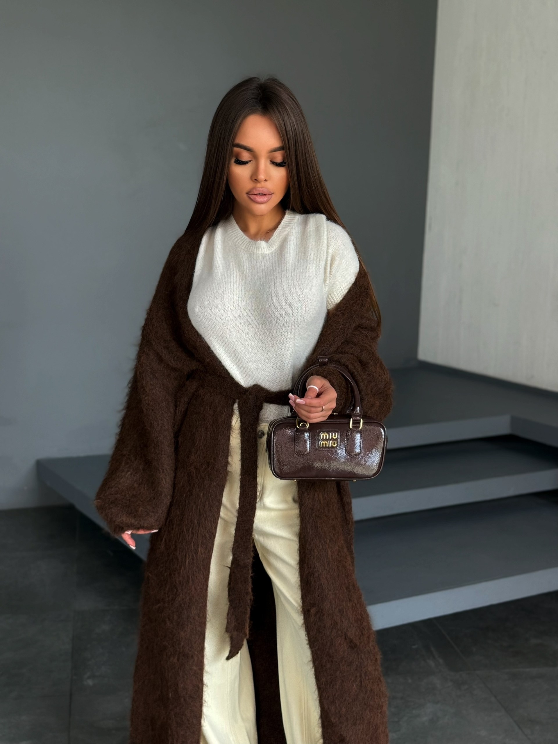 длинный кардиган,кардиган молочный,кардиган,вязаные кардиганы,кардиган удлиненный