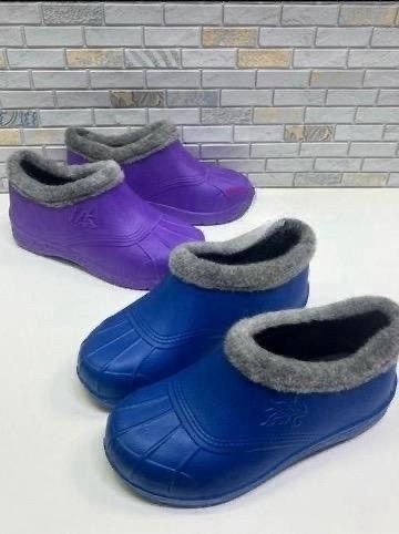 галоши эва hs-8105,галоши эва утепленные р.45,галоши жен эва утепл 36-41р,сабо утепленное,