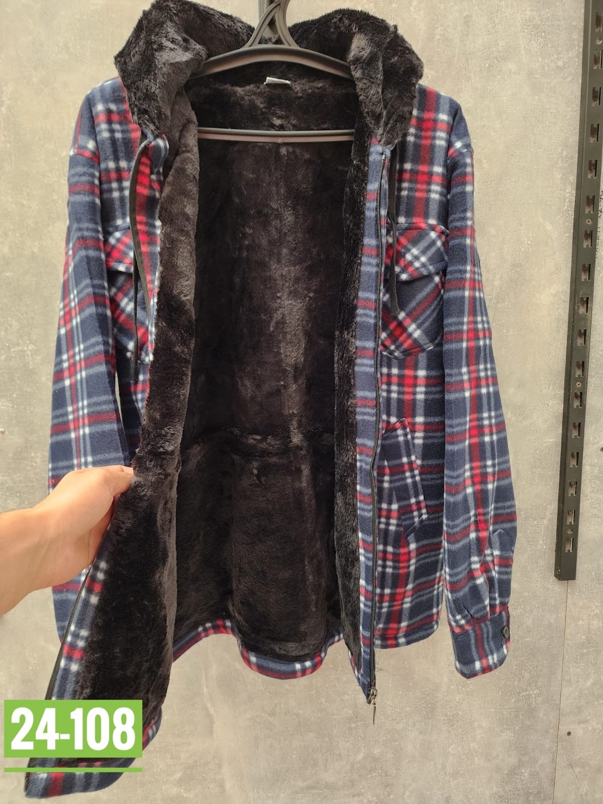 рубашка на меху,рубашка с капюшоном,рубашка мужская с капюшоном,рубашка теплая на флисе,клетчатая рубашка с капюшоном