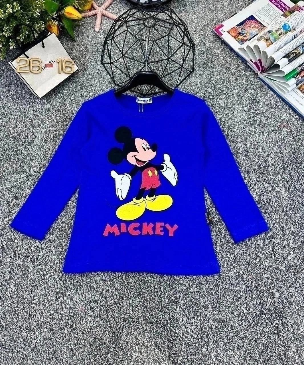 детская кофта,детская кофта свитшот, ,для детей свитшоты,кофта микки маус для мальчика