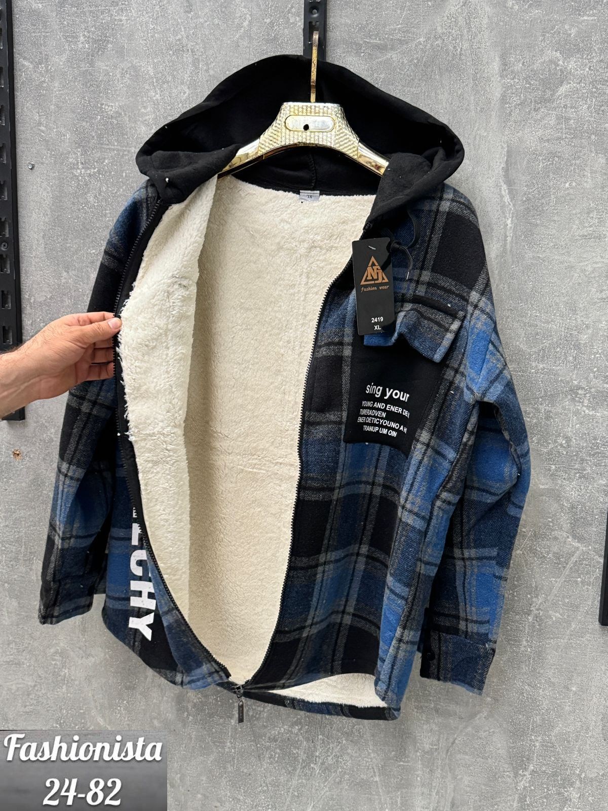 рубашка с капюшоном,рубашка на меху,рубашка мужская с капюшоном,теплая рубашка,рубашка в клетку с капюшоном