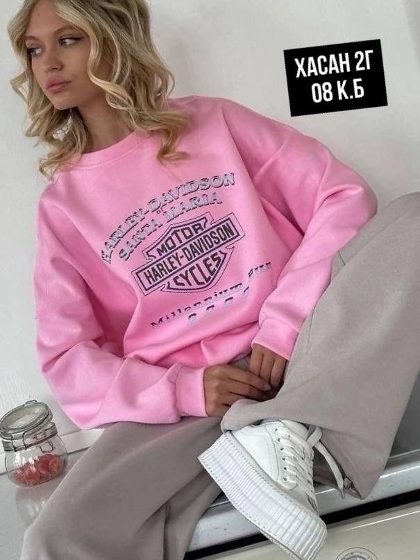 свитшот женская,розовый свитшот,свободный свитшот,толстовки женская,модные свитшоты
