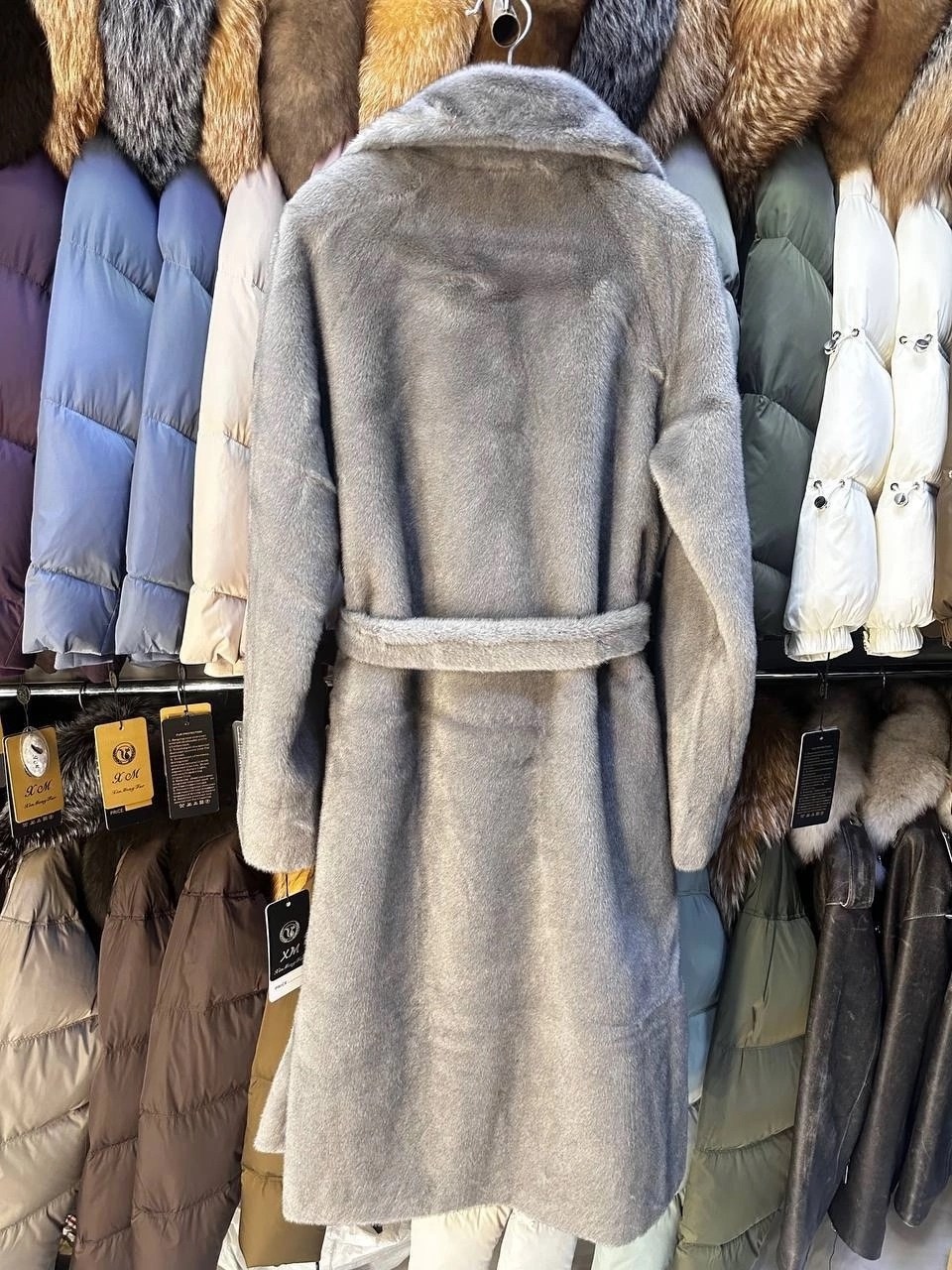 шуба из экомеха,шубка,шуба искусственная под норку,шуба под норку,шуба пальто
