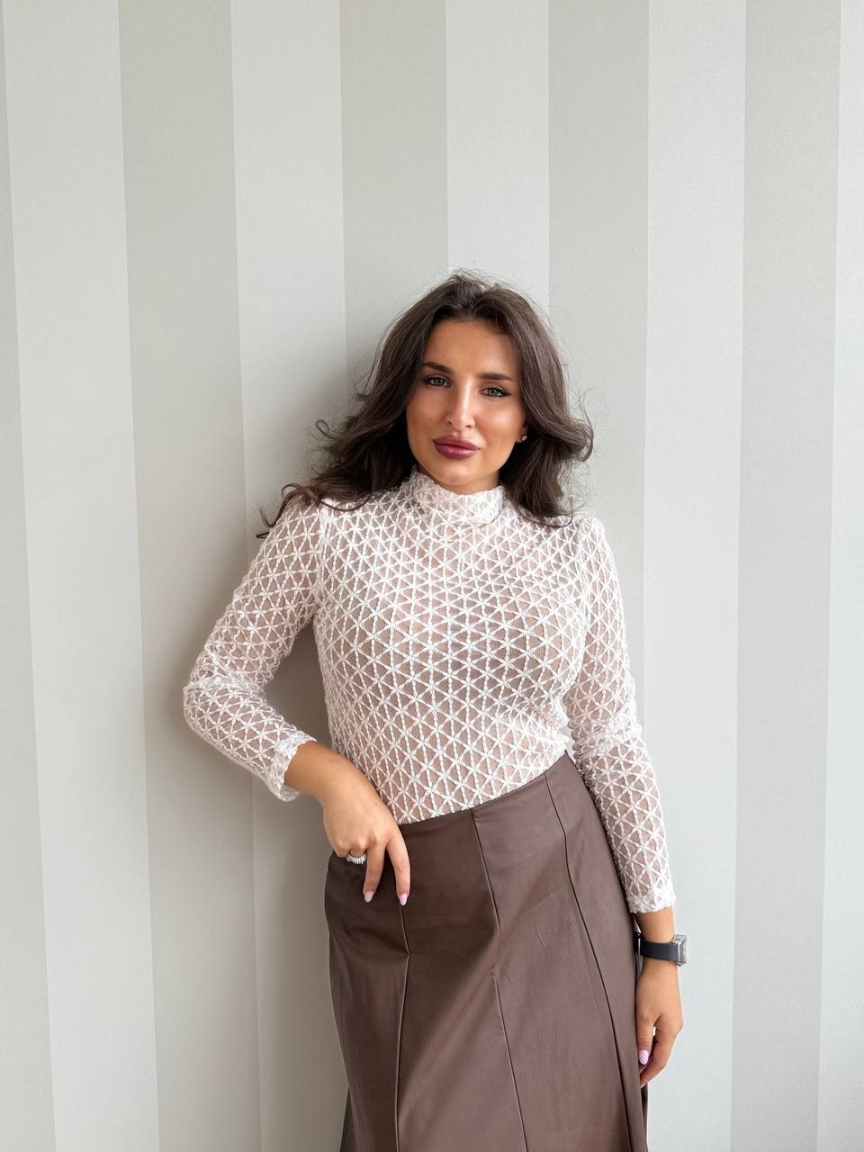 юбка из экокожи,юбки женские,юбка коричневая,модели юбки,миди юбка