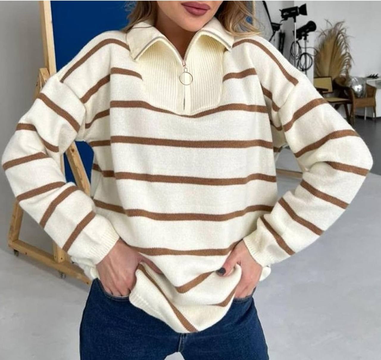 стильная кофта,кофта в полоску,кофта женская,кофта модная,кофта трикотажная