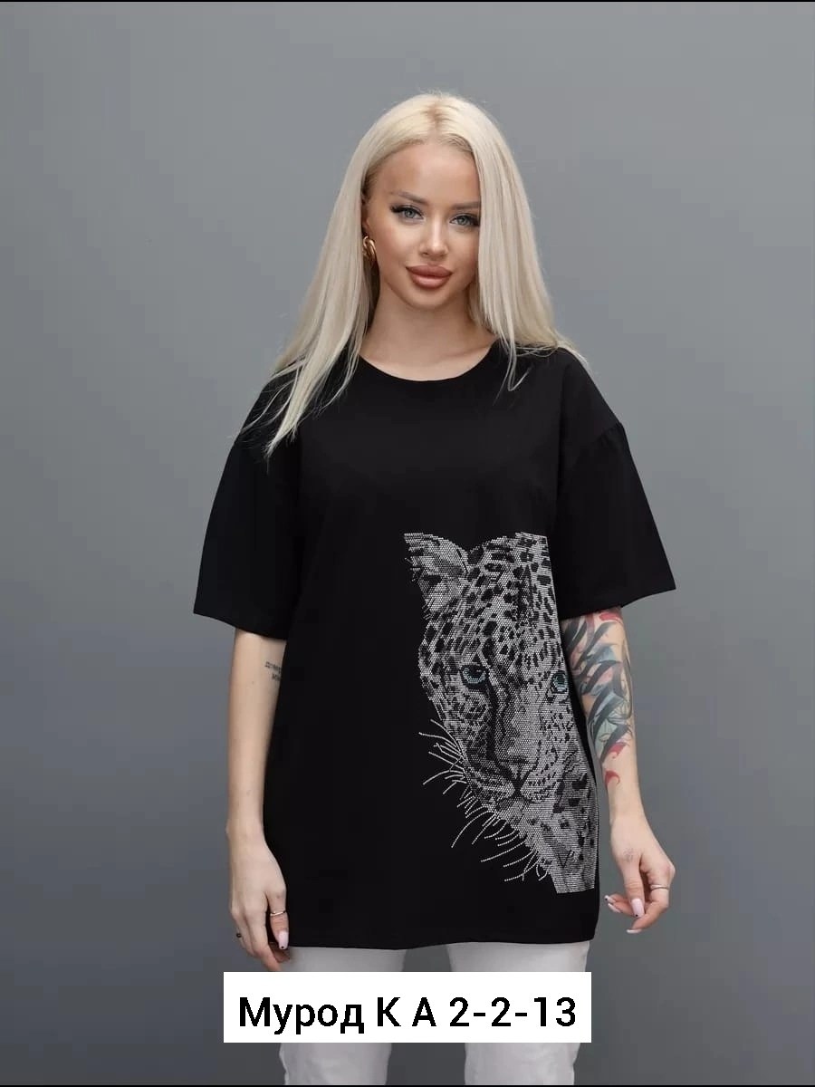 футболка женская,футболка оверсайз со стразам,футболка женская со стразами,футболки и майки,футболке