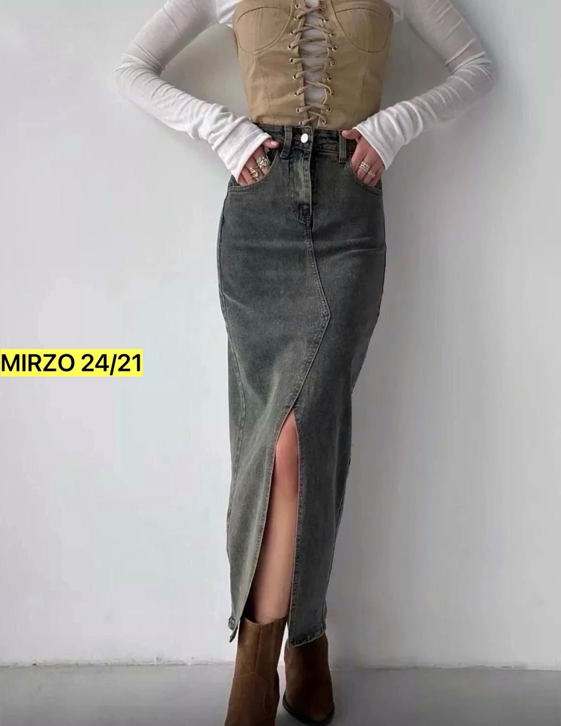 юбки женские,юбки джинсовые,юбка джинсовая женская,юбка джинсовая с разрезом спереди,юбка джинс