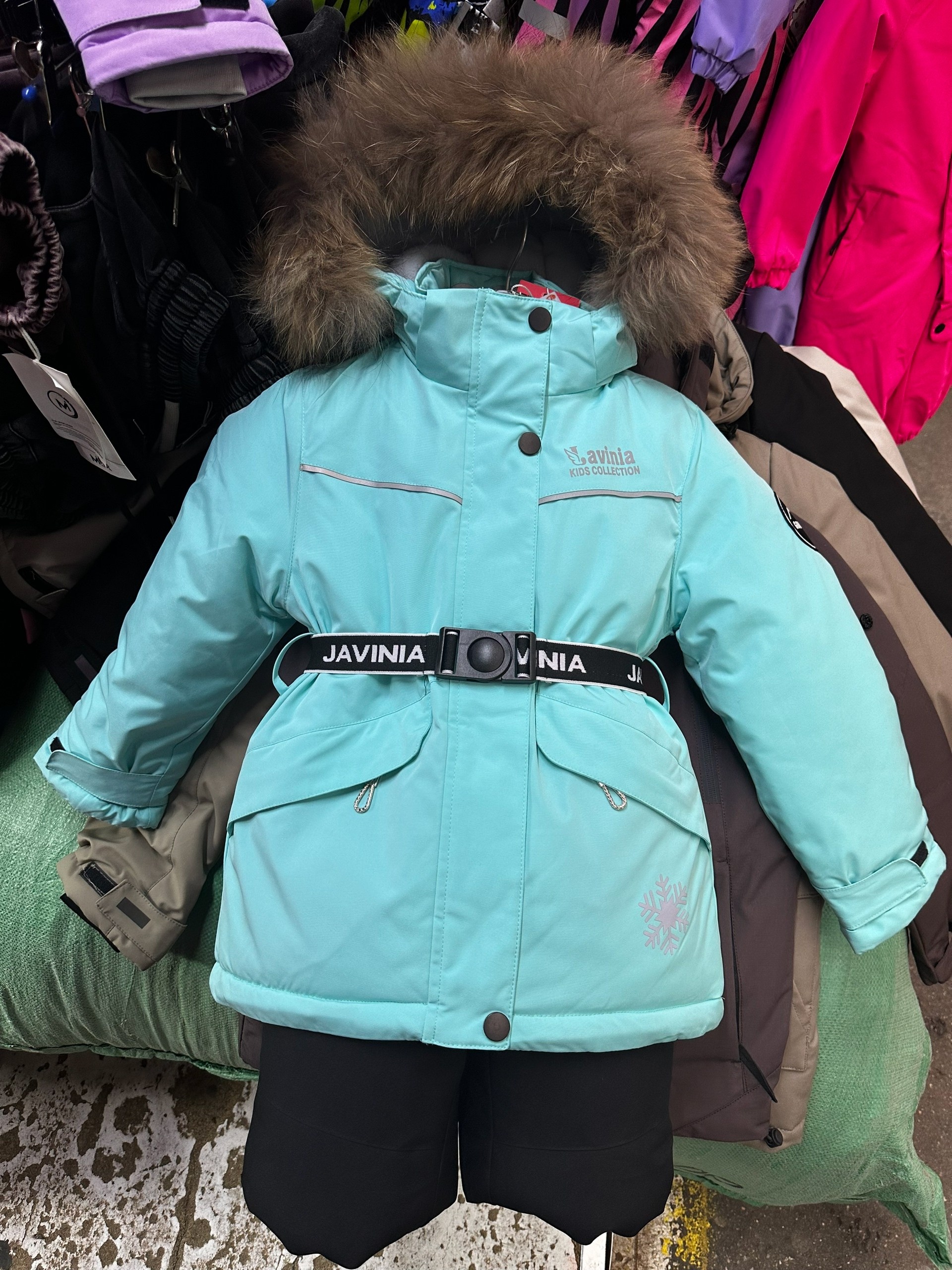 зимний костюм для девочки,зимние костюмы,одежда зимняя,комбинезон cokotu зимний,детский зимний костюм