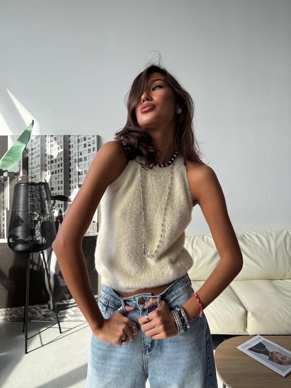 вязаные топы,вязаные жилеты,женские майки,майка топы